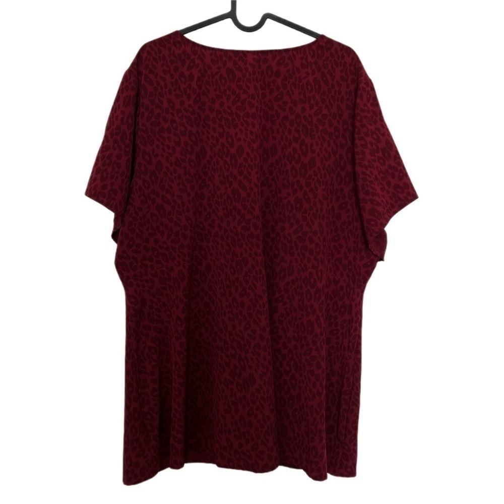 Torrid Chablis Button-Front Top In Red Multi Chee… - image 6